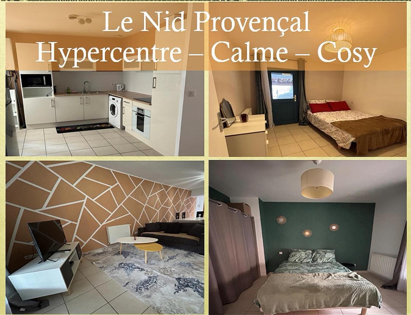 Charmant Appartement 2 Ch Nyons-Centre Ville Ngoại thất bức ảnh